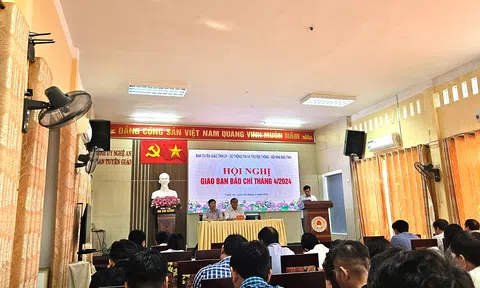 Nghệ An: Hội nghị giao ban báo chí tháng 4/2024