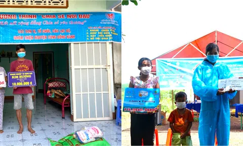 Nữ cựu cán bộ Đoàn 72 tuổi chung tay sẻ chia nỗi khó của đồng bào trong bão COVID-19