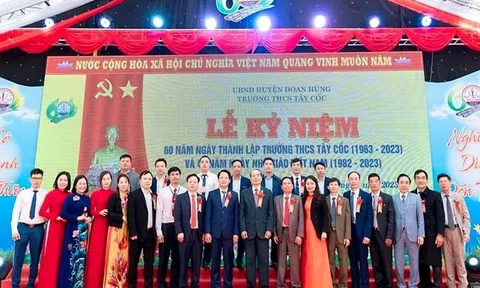Trường THCS Tây Cốc (Đoan Hùng - Phú Thọ): Lá cờ đầu của phong trào giáo dục các huyện miền núi