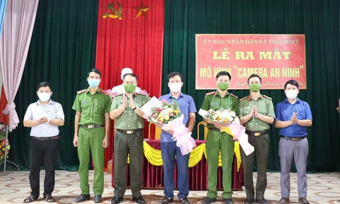 Hà Tĩnh: Ra mắt mô hình “Camera an ninh” tại xã Thạch Mỹ (huyện Lộc Hà)