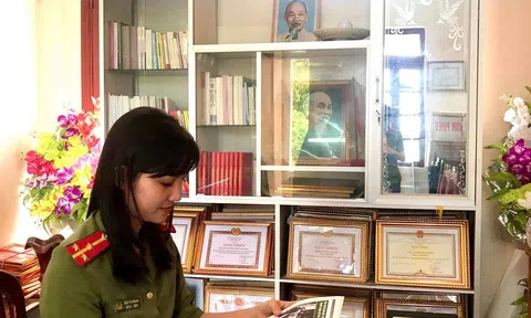 Hà Tĩnh: Nữ Đại úy Công an miền sơn cước nhiệt huyết, sáng tạo