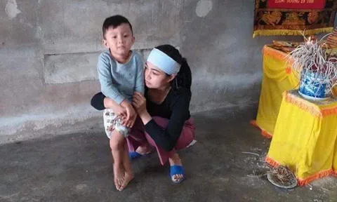 Hà Tĩnh: Rơi nước mắt với cảnh khốn khó của đứa trẻ mất cha vì tai nạn giao thông