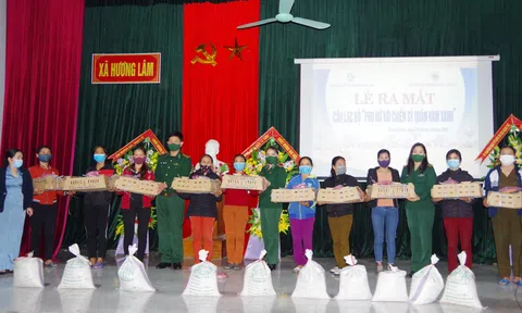 Hà Tĩnh: Ra mắt mô hình Câu lạc bộ “Phụ nữ với chiến sỹ quân hàm xanh”