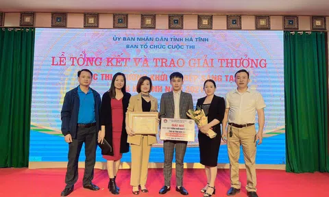 Công ty CP sản xuất phân bón Thống Nhất đạt giải nhì trong Cuộc thi Ý tưởng khởi nghiệp sáng tạo Hà Tĩnh năm 2021