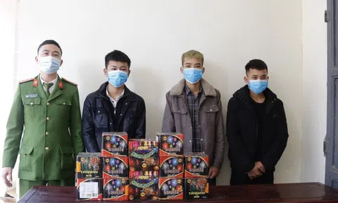 Hà Tĩnh: Bắt giữ 3 đối tượng đối tượng, thu giữ 17kg pháo