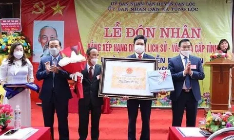 Can Lộc (Hà Tĩnh): Nhà thờ Nguyễn Phúc Lan đón nhận bằng di tích lịch sử văn hóa cấp tỉnh