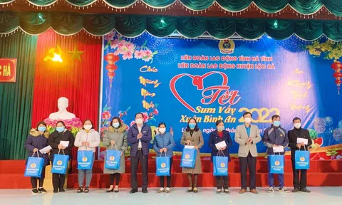 Hà Tĩnh: Liên đoàn Lao động huyện Lộc Hà thực hiện tốt công tác chăm lo đời sống cho đoàn viên công đoàn và người lao động