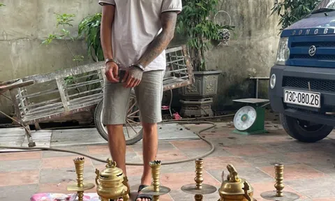 Quảng Bình: Bắt giữ đối tượng trộm cắp tài sản