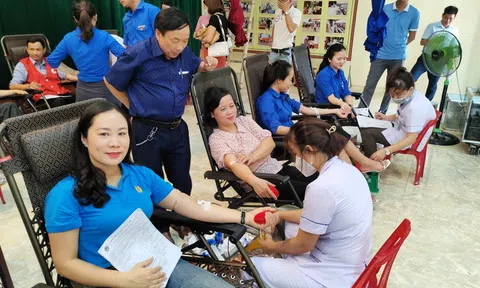 Lộc Hà (Hà Tĩnh): Tổ chức ngày hội hiến máu tình nguyện đợt 1 năm 2022