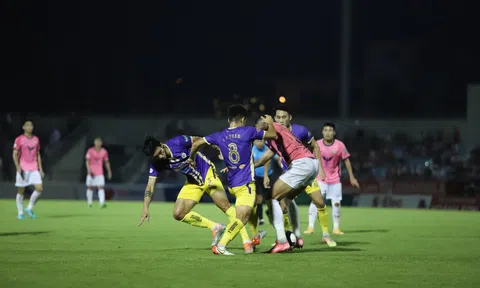 Hồng Lĩnh Hà Tĩnh thua tiếc nuối 1 - 2 trên sân nhà trước Hà Nội