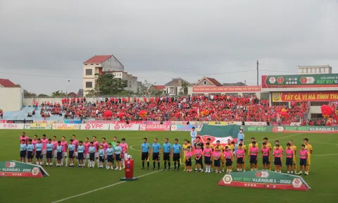 V.League 2022: Hồng Lĩnh Hà Tĩnh chính thức giành vé trụ hạng