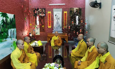 Hà Tĩnh: Tổ chức Lễ cầu an đầu năm và quy y Tam bảo tại chùa Giai Lam