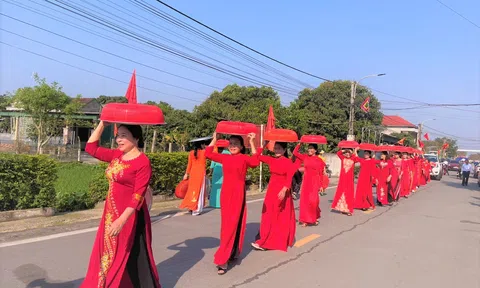 Hà Tĩnh: Cung tiến 2.000 chiếc bánh chưng nhân lễ giỗ lần thứ 1.301 vua Mai Hắc Đế