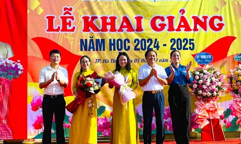 Hà Tĩnh: Hơn 362.000 giáo viên, học sinh hân hoan khai giảng năm học mới 2024 - 2025