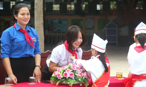 Hà Tĩnh: Trường Tiểu học Thạch Linh tổ chức Đại hội Liên đội nhiệm kỳ 2024 - 2025