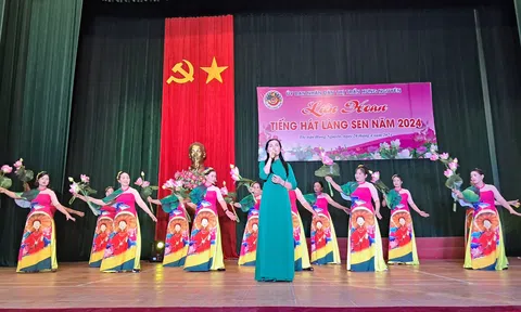 Nghệ An: Liên hoan tiếng hát Làng Sen thị trấn Hưng Nguyên năm 2024