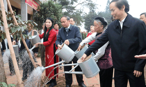 Vĩnh Phúc: Phấn đấu trồng gần 2 triệu cây xanh