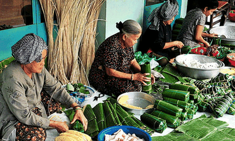 Hội bánh Ngày Xuân An Giang 2019