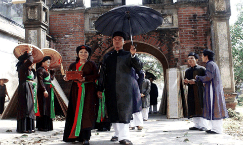 Quan họ khôi phục tục ngủ bọn