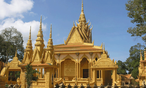 Nét tinh hoa trong điêu khắc chùa Khmer Nam Bộ