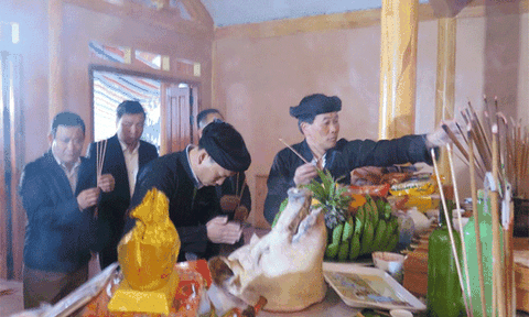 Độc đáo lễ cúng Thần rừng của người Nùng