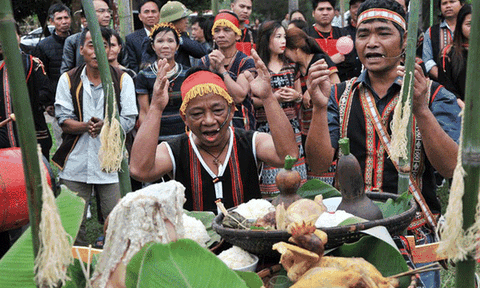 Tái hiện Lễ trỉa hạt của các dân tộc Tây Nguyên 