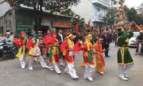 Nét đẹp văn hóa của lễ hội truyền thống làng Lạc Thị