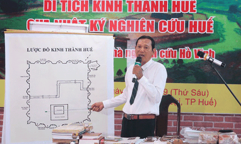 “Di tích Kinh thành Huế qua nhật ký nghiên cứu Huế”