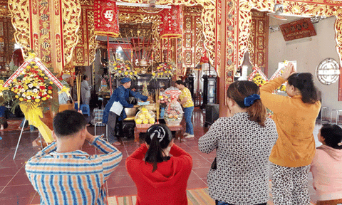 Lễ giỗ Thượng tướng Quận công Trần Văn Năng