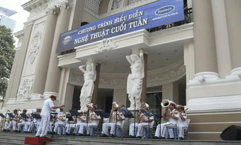 "Nghệ thuật cuối tuần" phục vụ miễn phí 