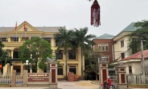 Huyện Quỳnh Lưu, Nghệ An: Dự án bạc tỉ chưa qua đấu thầu, Huyện ủy đã “ưu ái” cho nhà thầu triển khai?