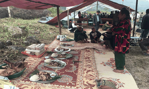 Độc đáo lễ cúng thần rừng của người Thái