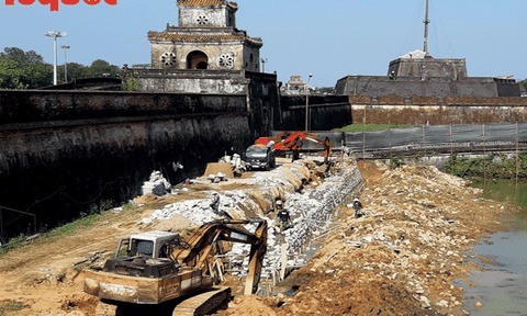 Nóng chuyện tu bổ, tôn tạo hộ thành hào Kinh thành Huế