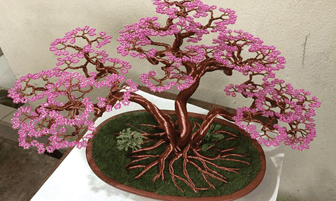 Nghệ thuật bon-sai từ dây đồng
