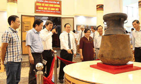 Triển lãm chuyên đề khảo cổ học “Bình Dương - Tiếng nói từ lòng đất”
