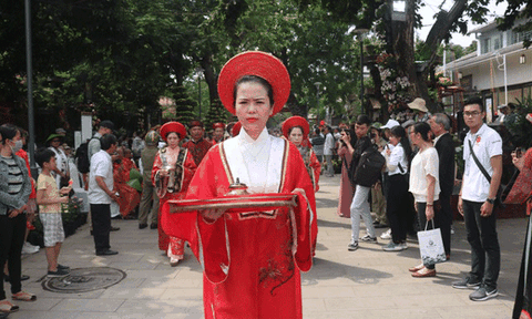 Sắc màu lễ hội hoa làng nghề 2019