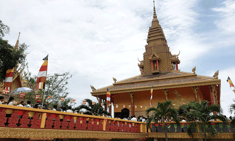 An Giang: Khánh thành chánh điện chùa Tà Pạ