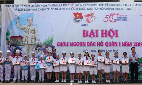 Quận I - TP.HCM: Đại hội cháu ngoan Bác Hồ năm 2019