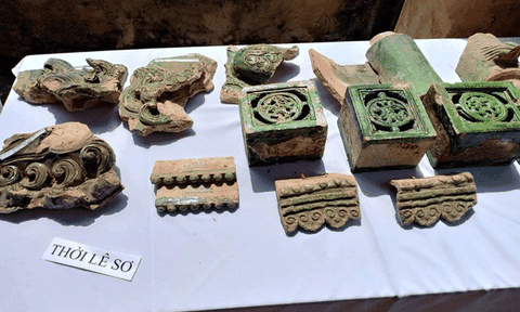 Xuất lộ nhiều dấu tích mới thời Lê Trung hưng tại Hoàng thành