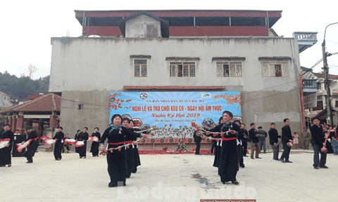 Nghi lễ kéo co độc đáo của người Tày