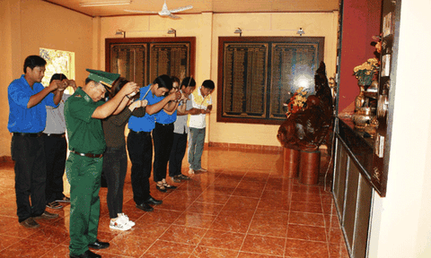 Khu vực Đồn Long Khốt được công nhận là di tích lịch sử cấp Quốc gia 