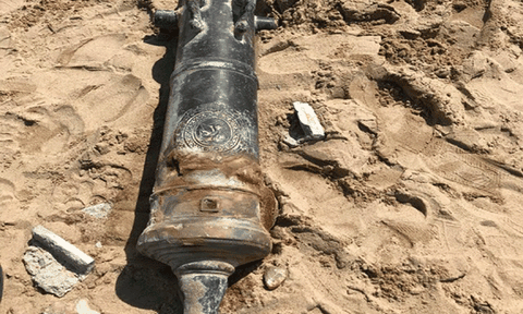 Đà Nẵng: Phát hiện súng thần công có niên đại 200 năm