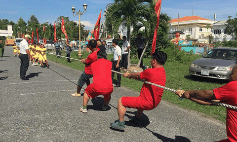 Giao lưu thể thao Đồng Tháp và Prayveng - Campuchia