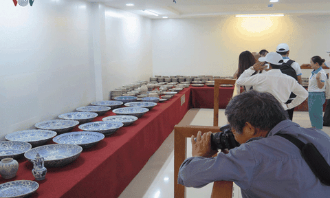 Trưng bày hiện vật từ 9 tàu cổ dọc bờ biển Việt Nam