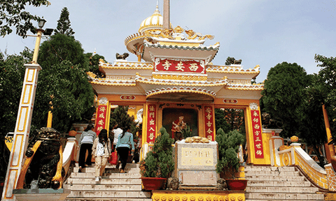 Độc đáo kiến trúc Tây An cổ tự ở An Giang