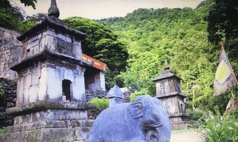 Chùa am Ngọa Vân - nơi tưởng nhớ Phật hoàng Trần Nhân Tông