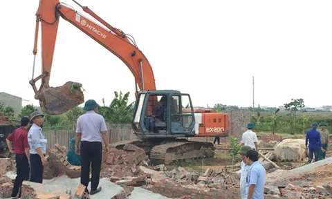 Vĩnh Phúc: Vĩnh Tường xử lý vi phạm Luật Đất đai ở Chấn Hưng
