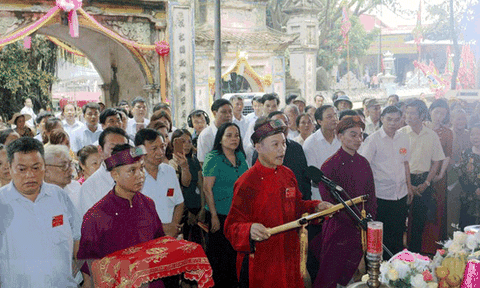 Lễ hội truyền thống đền Lảnh Giang với tín ngưỡng thờ Mẫu