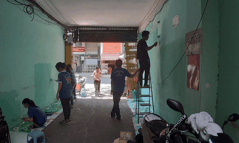 Công trình "Tuyến hẻm xanh" ở phường Nguyễn Thái Bình