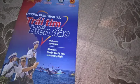 Sẽ giao lưu "Trái tim biển đảo" tại đảo Lý Sơn (Quảng Ngãi)